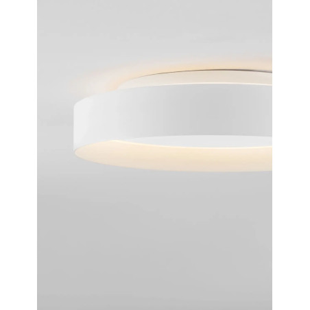 Plafon ring - ściemniacz triac Marzi 45cm LED CCT 2700-4000K biały