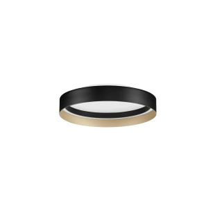 Plafon ring - ściemniacz triac Marzi 45cm LED CCT 2700-4000K czarny