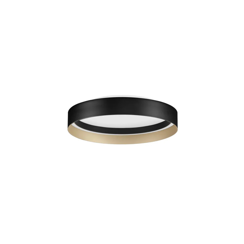 Plafon ring - ściemniacz triac Marzi 45cm LED CCT 2700-4000K czarny