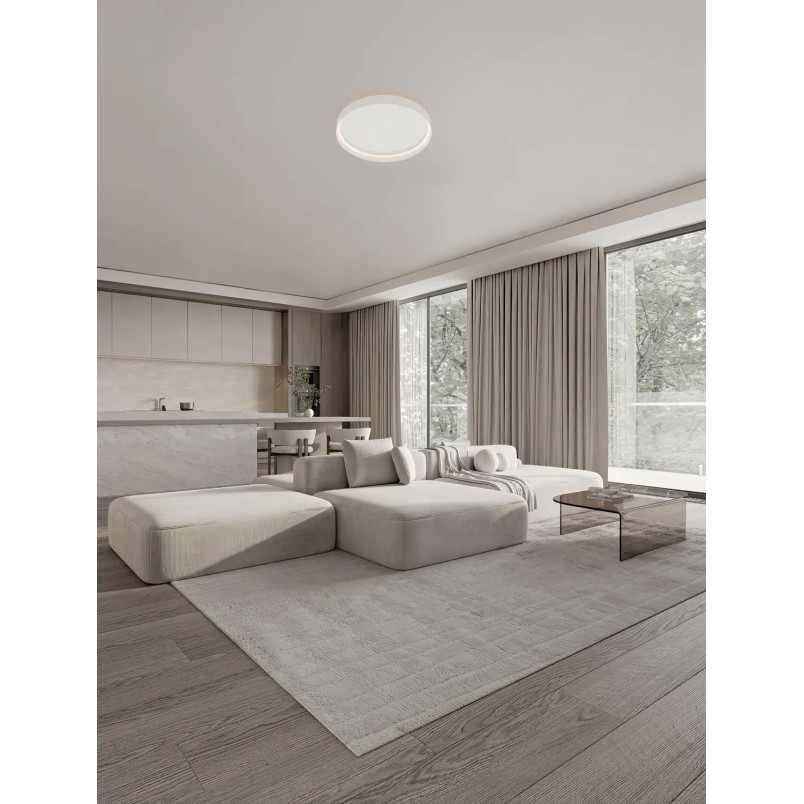 Plafon ring - ściemniacz triac Marzi 60cm LED CCT 2700-4000K biały