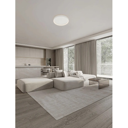 Plafon ring - ściemniacz triac Marzi 60cm LED CCT 2700-4000K biały