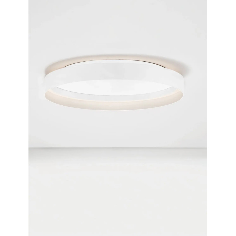 Plafon ring - ściemniacz triac Marzi 60cm LED CCT 2700-4000K biały