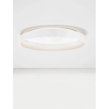 Plafon ring - ściemniacz triac Marzi 60cm LED CCT 2700-4000K biały