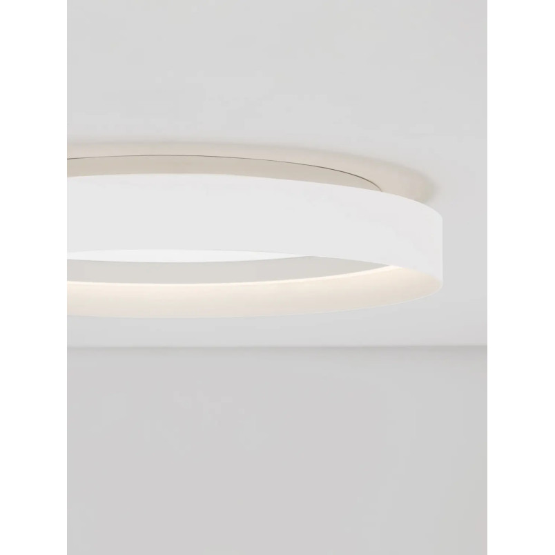 Plafon ring - ściemniacz triac Marzi 60cm LED CCT 2700-4000K biały