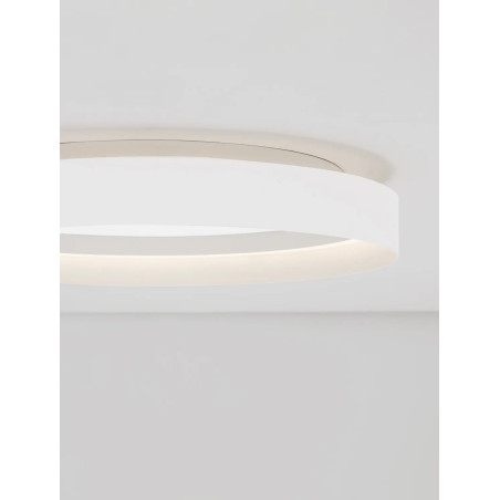Plafon ring - ściemniacz triac Marzi 60cm LED CCT 2700-4000K biały