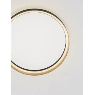 Plafon ring - ściemniacz triac Marzi 60cm LED CCT 2700-4000K czarny