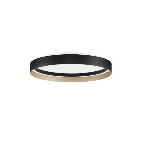 Plafon ring - ściemniacz triac Marzi 60cm LED CCT 2700-4000K czarny