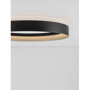 Plafon ring - ściemniacz triac Marzi 60cm LED CCT 2700-4000K czarny