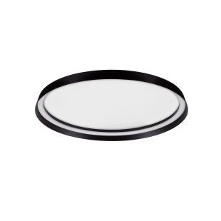 Plafon okrągły modern ze ściemniaczem Arpino 58cm LED 2700-3000K czarny