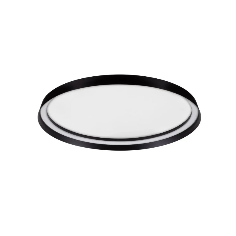 Plafon okrągły modern ze ściemniaczem Arpino 58cm LED 2700-3000K czarny