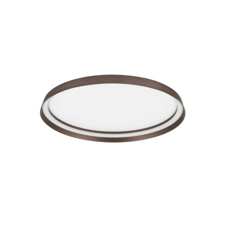 Plafon okrągły modern ze ściemniaczem Arpino 58cm LED 2700-3000K szczotkowany brąz - coffee