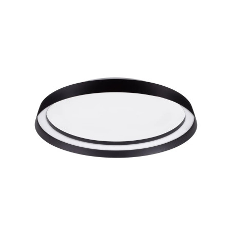 Plafon okrągły modern ze ściemniaczem Arpino 43,7cm LED 2700-3000K czarny