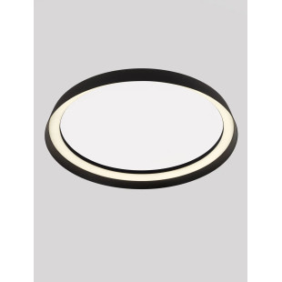 Plafon okrągły modern ze ściemniaczem Arpino 43,7cm LED 2700-3000K czarny
