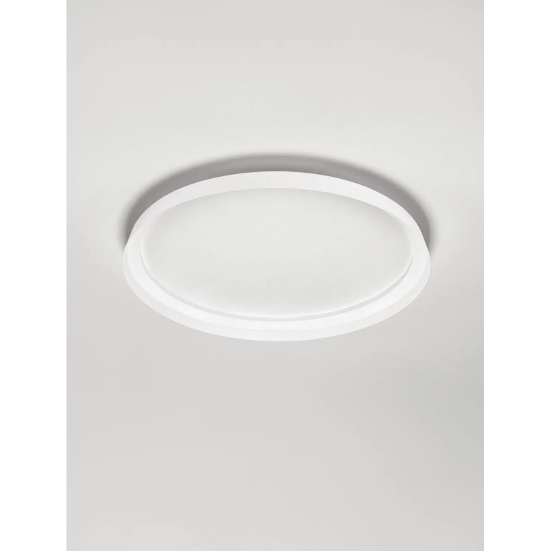 Plafon okrągły modern ze ściemniaczem Arpino 60cm LED 2700-3000K biały