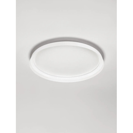 Plafon okrągły modern ze ściemniaczem Arpino 60cm LED 2700-3000K biały