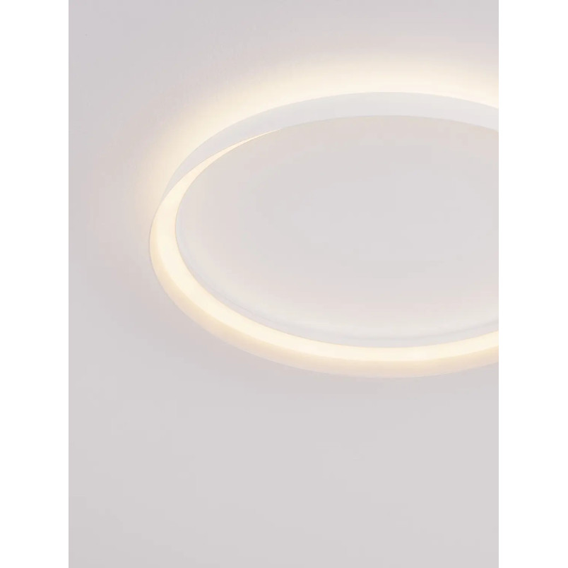 Plafon okrągły modern ze ściemniaczem Arpino 60cm LED 2700-3000K biały