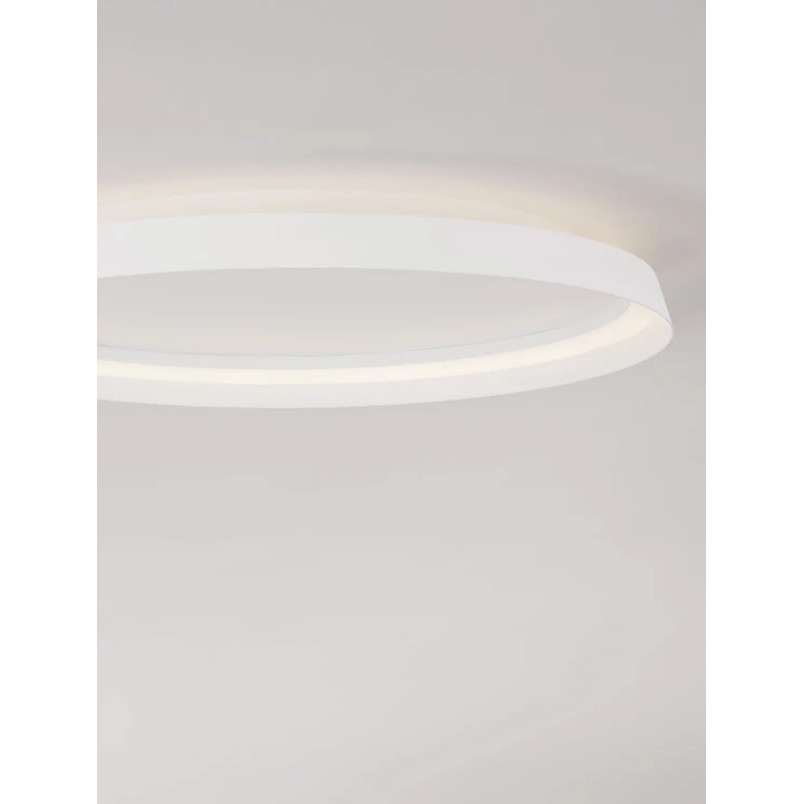 Plafon okrągły modern ze ściemniaczem Arpino 60cm LED 2700-3000K biały