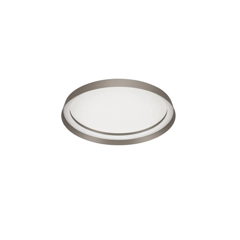 Plafon okrągły modern ze ściemniaczem Arpino 43,7cm LED 2700-3000K szampański brąz
