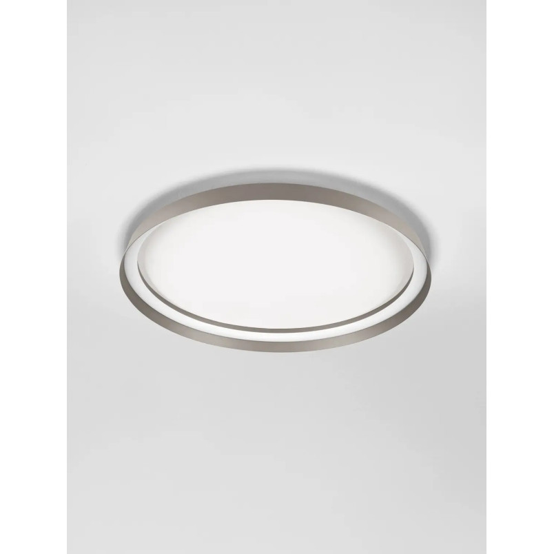 Plafon okrągły modern ze ściemniaczem Arpino 58cm LED 2700-3000K szampański brąz