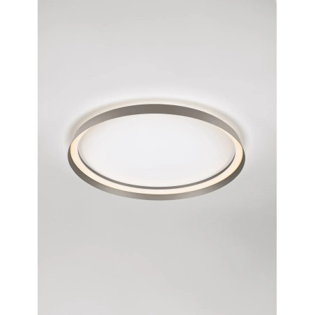 Plafon okrągły modern ze ściemniaczem Arpino 58cm LED 2700-3000K szampański brąz