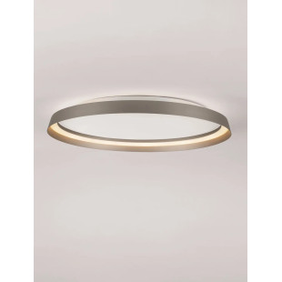 Plafon okrągły modern ze ściemniaczem Arpino 58cm LED 2700-3000K szampański brąz