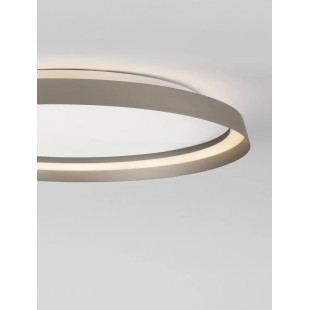 Plafon okrągły modern ze ściemniaczem Arpino 58cm LED 2700-3000K szampański brąz