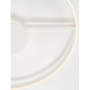 Plafon nowoczesny ze ściemniaczem i regulowaną barwą światła Mileo 80cm LED CCT 2700-3000-4000K biały