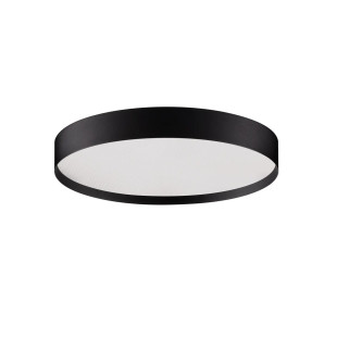 Plafon okrągły ze ściemniaczem i zmienną barwą światła Sellas 40cm LED 2700/3000K czarny
