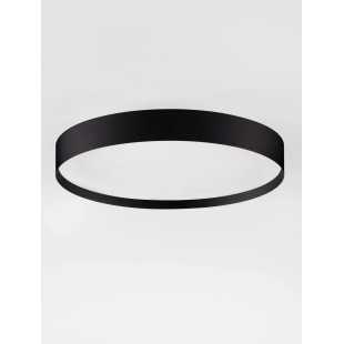 Plafon okrągły ze ściemniaczem i zmienną barwą światła Sellas 40cm LED 2700/3000K czarny