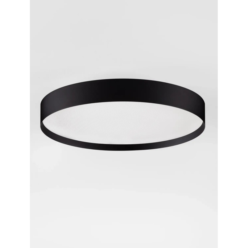 Plafon okrągły ze ściemniaczem i zmienną barwą światła Sellas 40cm LED 2700/3000K czarny