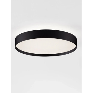 Plafon okrągły ze ściemniaczem i zmienną barwą światła Sellas 40cm LED 2700/3000K czarny