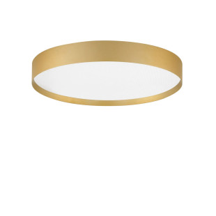 Plafon okrągły ze ściemniaczem i zmienną barwą światła Sellas 40cm LED 2700/3000K szczotkowane złoto