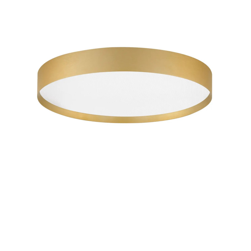 Plafon okrągły ze ściemniaczem i zmienną barwą światła Sellas 40cm LED 2700/3000K szczotkowane złoto