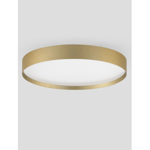 Plafon okrągły ze ściemniaczem i zmienną barwą światła Sellas 40cm LED 2700/3000K szczotkowane złoto