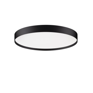 Plafon okrągły ze ściemniaczem i zmienną barwą światła Sellas 50cm LED 2700/3000K czarny