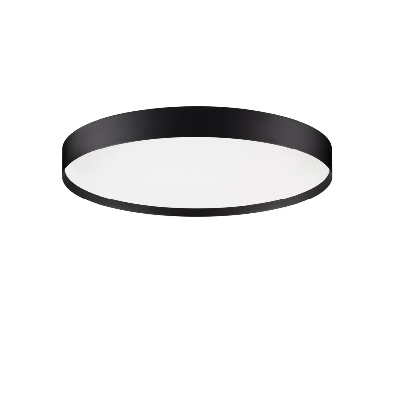 Plafon okrągły ze ściemniaczem i zmienną barwą światła Sellas 50cm LED 2700/3000K czarny
