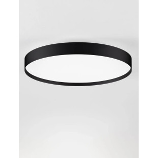 Plafon okrągły ze ściemniaczem i zmienną barwą światła Sellas 50cm LED 2700/3000K czarny