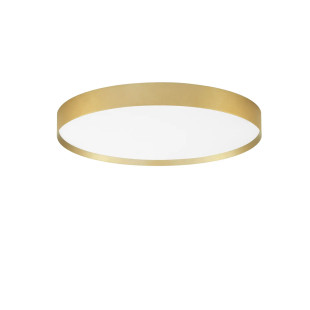 Plafon okrągły ze ściemniaczem i zmienną barwą światła Sellas 50cm LED 2700/3000K szczotkowane złoto