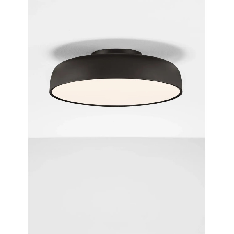 Plafon modern ściemniany Ridotti 50cm LED 3000K czarny