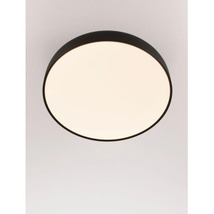Plafon modern ściemniany Ridotti 50cm LED 2700K czarny