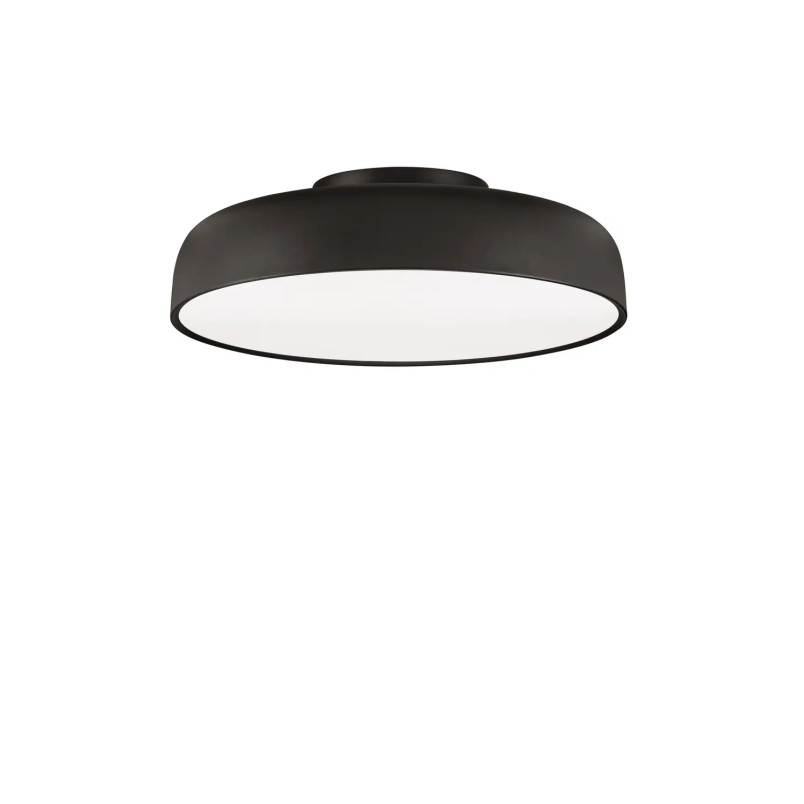 Plafon modern ściemniany Ridotti 50cm LED 2700K czarny