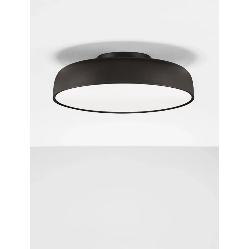 Plafon modern ściemniany Ridotti 50cm LED 2700K czarny