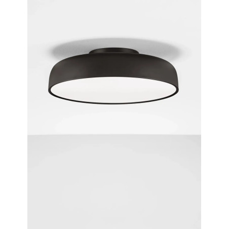 Plafon modern ściemniany Ridotti 50cm LED 2700K czarny