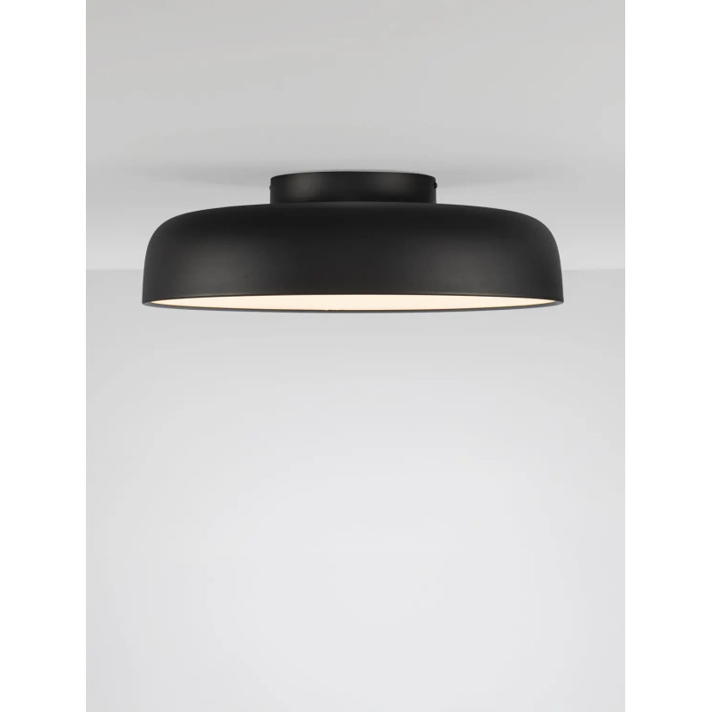 Plafon modern ściemniany Ridotti 50cm LED 2700K czarny