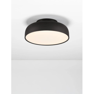 Plafon modern ściemniany Ridotti 40cm LED 3000K czarny