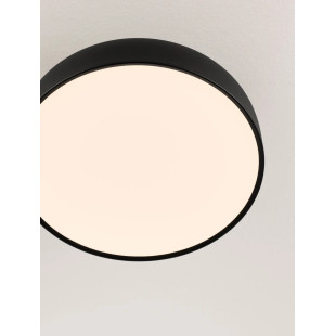 Plafon modern ściemniany Ridotti 40cm LED 2700K czarny