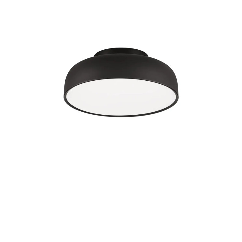 Plafon modern ściemniany Ridotti 40cm LED 2700K czarny