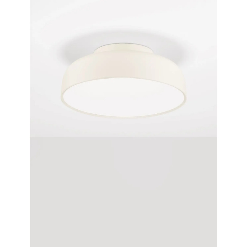Plafon modern ściemniany Ridotti 40cm LED 3000K kremowy