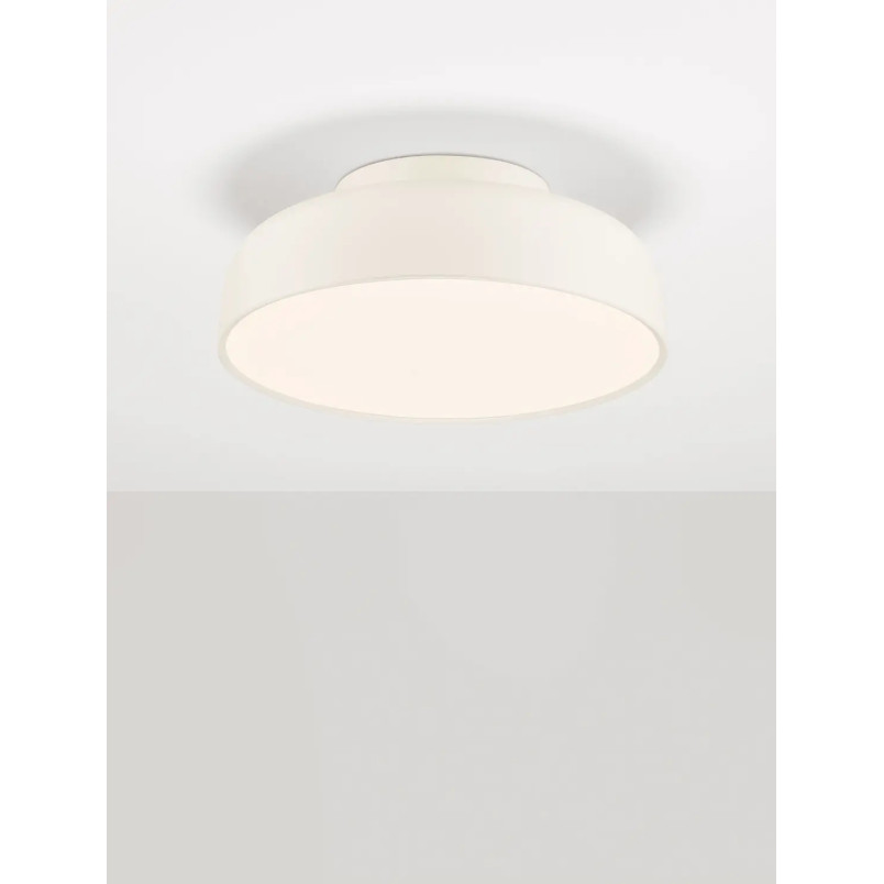 Plafon modern ściemniany Ridotti 40cm LED 2700K kremowy