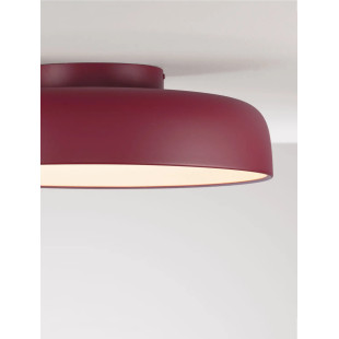 Plafon modern ściemniany Ridotti 50cm LED 3000K bordowy